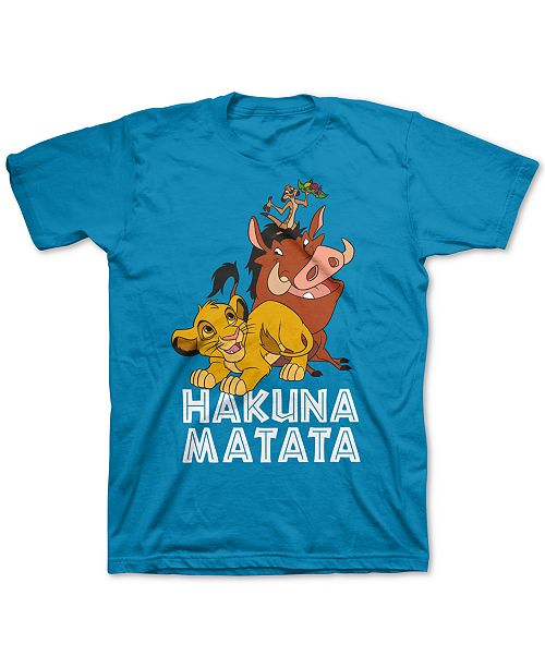 Disney Toddler Boys The Lion King Hakuna Matata T Shirt