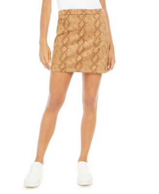 macy's suede skirt