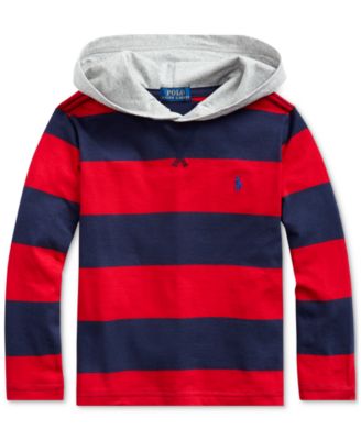 polo hooded tee