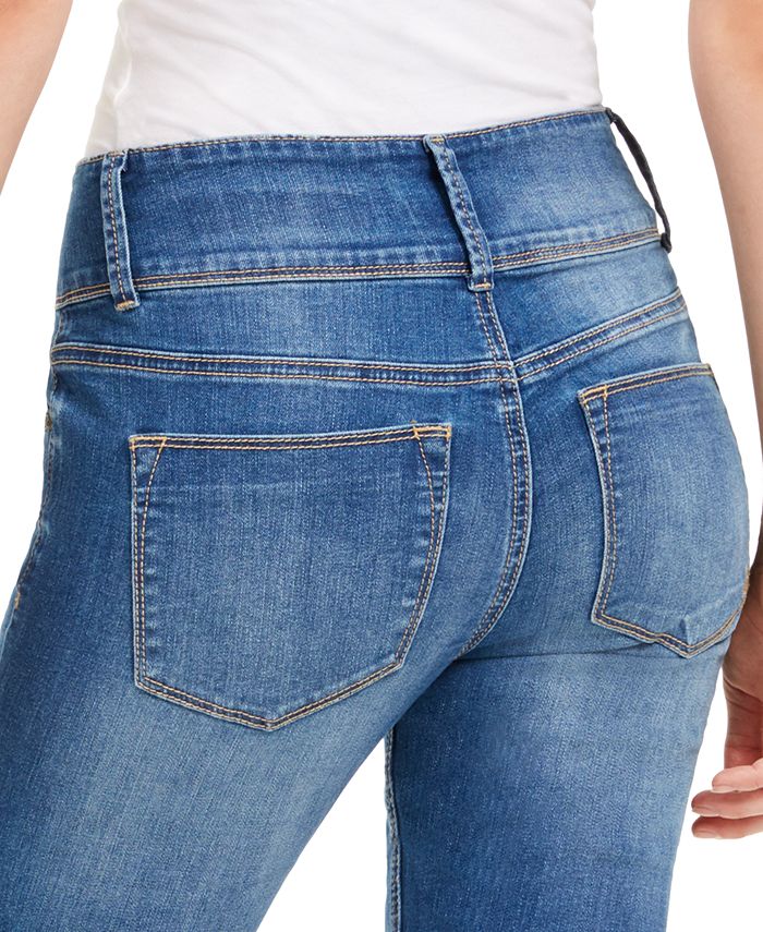 Indigo Rein Juniors' Ripped Cuffed Jeans - Macy's