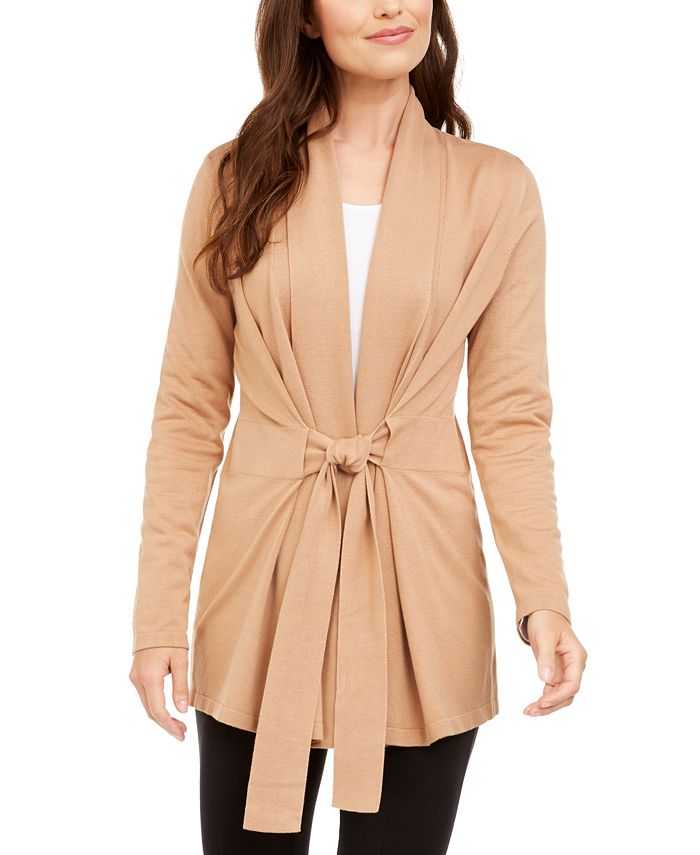 Alfani Tie Front Cardigan Created For Macy s Macy s