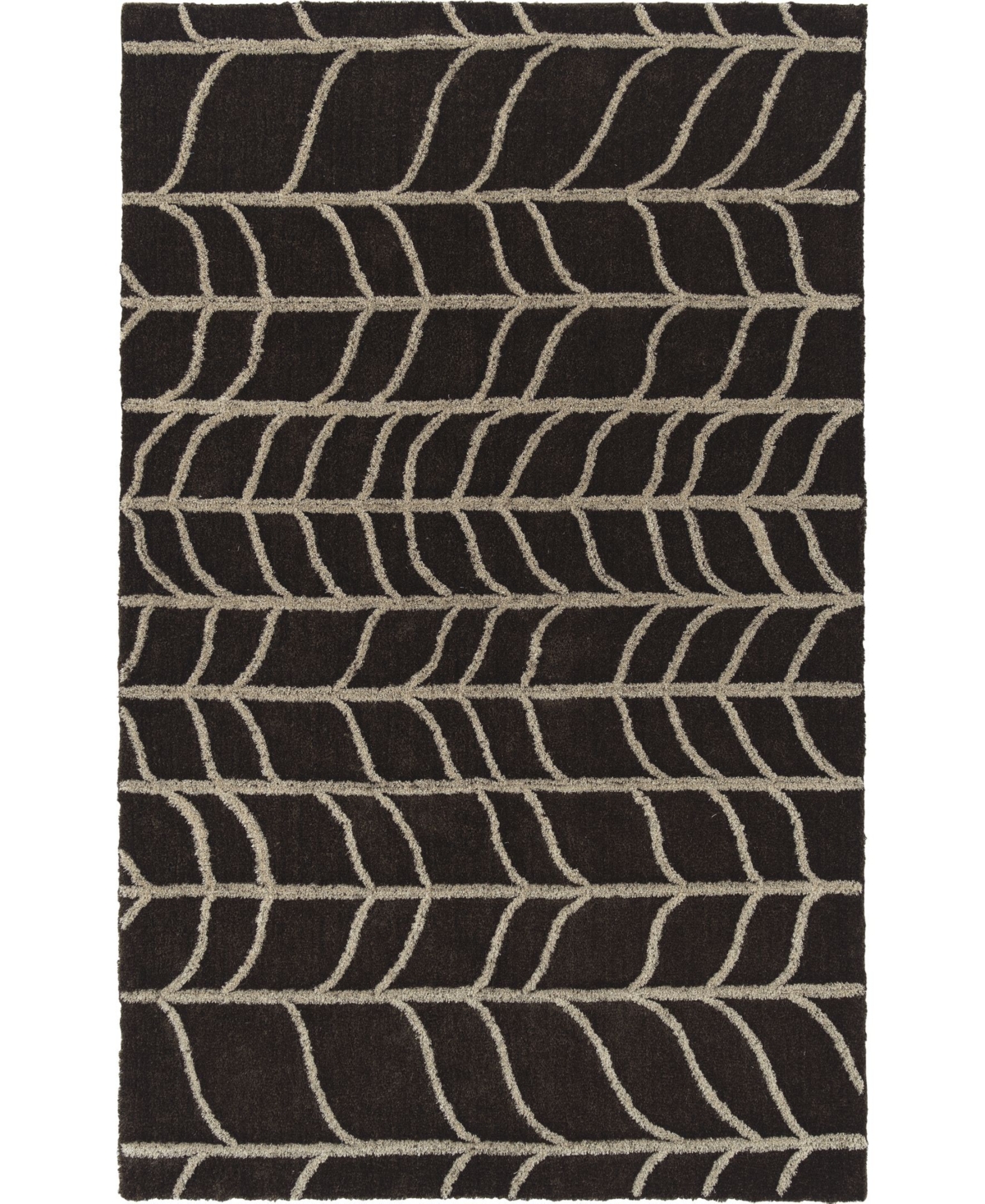 Closeout! D Style Nomae Nom2 8' x 10' Area Rug - Chocolate
