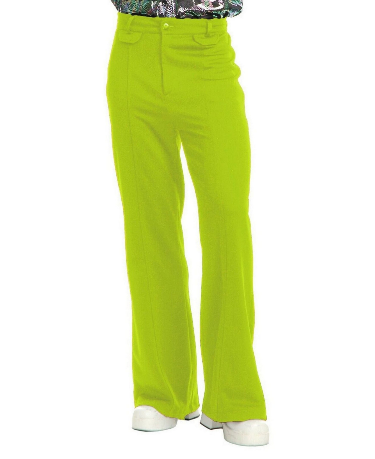 Men's Disco Pants Lime - Green