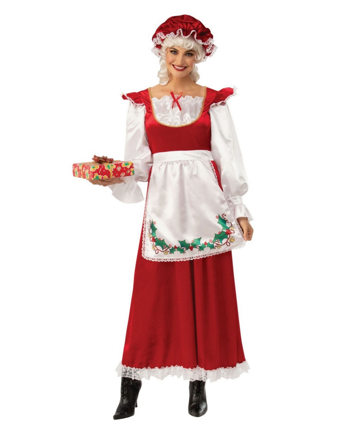 Women's Ms. Santa Claus Adult Costume - Red