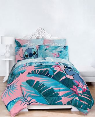 Disney - Lilo & Stitch Floral Fun Queen Bed Set