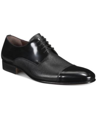 Mezlan Men's Mixed-Leather Oxford Shoes Macy's