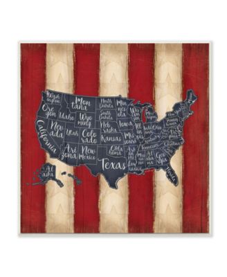 Red White and Blue Wall hanging