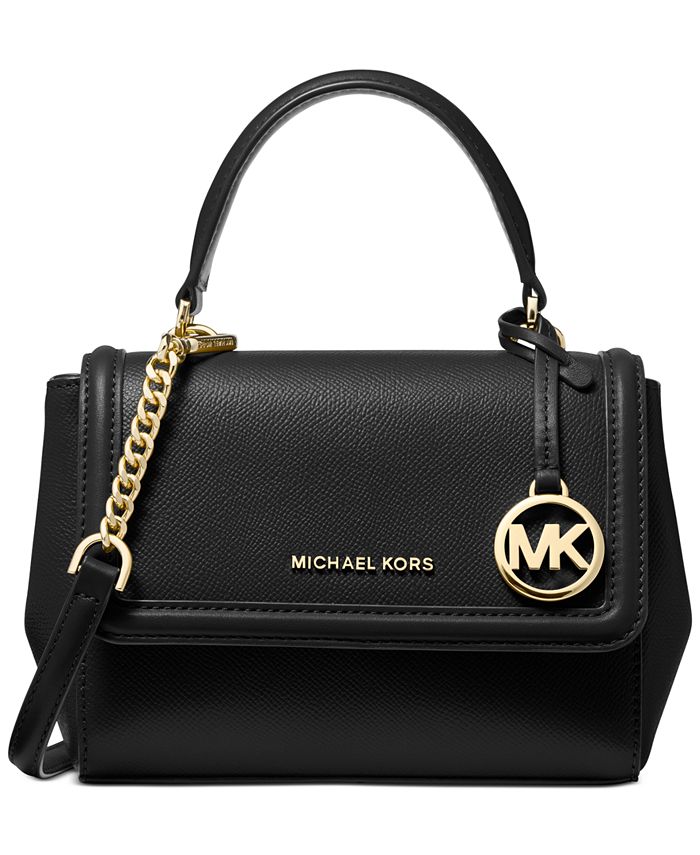 Michael Kors Jet Set TopHandle Leather Crossbody Macy's