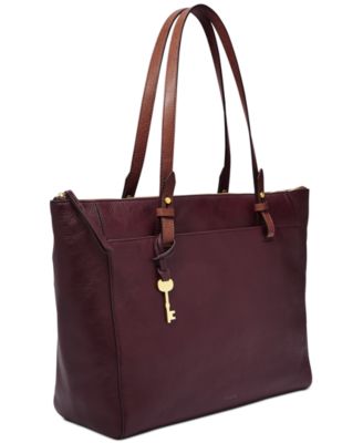 Fossil Rachel TZ Leather Tote