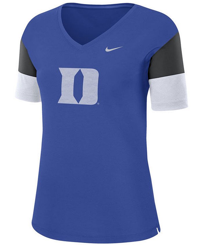 Nike Women's Duke Blue Devils Breathe V-Neck T-Shirt & Reviews - Sports ...