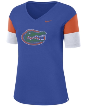 Nike Women's Florida Gators Breathe V-Neck T-Shirt