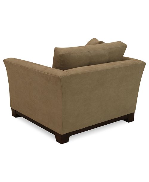 furniture michelle 45" fabric living room chair, created for macy's