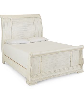 Trisha Yearwood Home - Homecoming Sleigh Bedroom Collection 3-Pc. Set (King Bed, Nightstand & Chest)