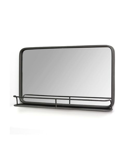 Stratton Home Decor Stratton Home Decor Mason Metal Mirror With