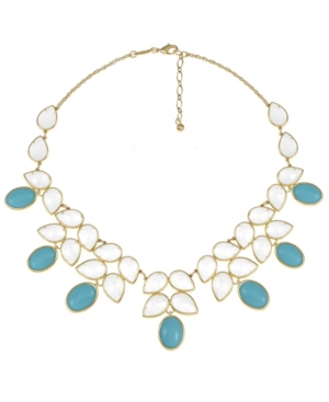 image of Trifari 14K Gold-Plated Statement Necklace