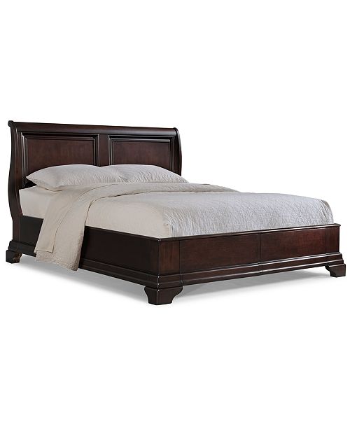 Furniture Newport Solid Wood Queen Bed Reviews Macy S