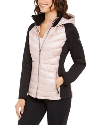 calvin klein performance quilted jacket