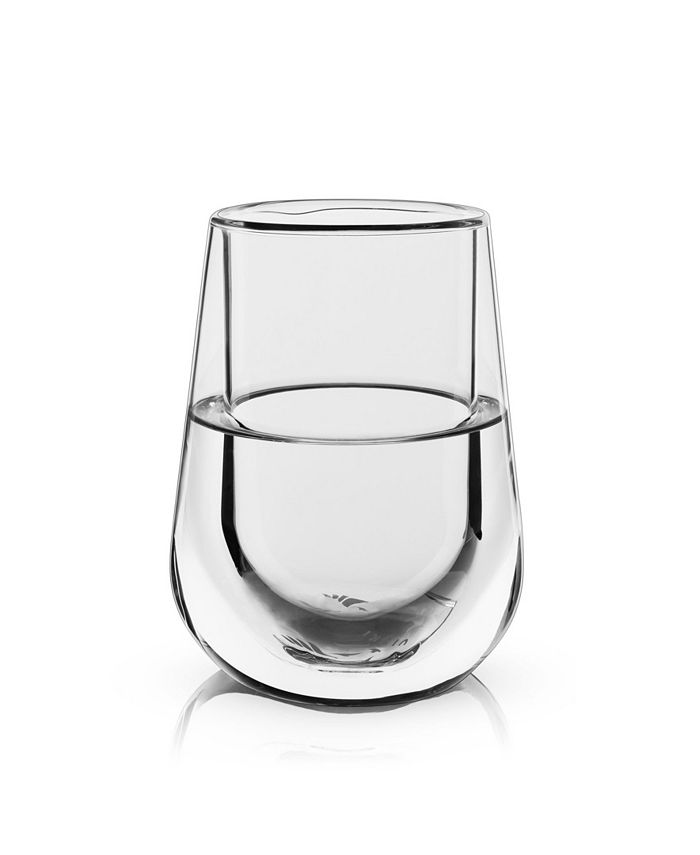 Viski Glacier Double Walled Chilling Wine Glass - Macy's