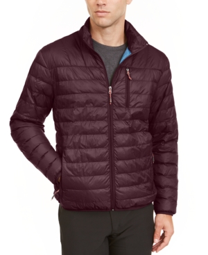 HAWKE & CO. OUTFITTER MEN'S PACKABLE DOWN BLEND PUFFER JACKET, CREATED FOR MACY'S