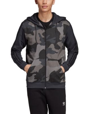 adidas camo zip hoodie