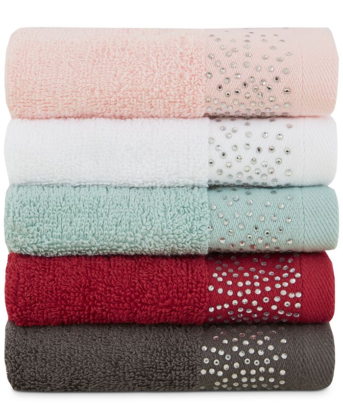 Urban Habitat CLOSEOUT! Rhinestone Starburst Cotton 12" x 12" Wash