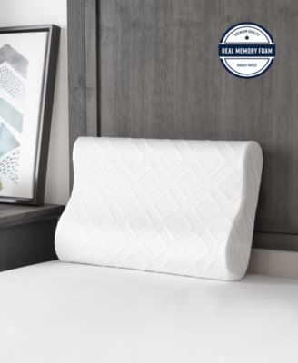 contour memory foam pillow