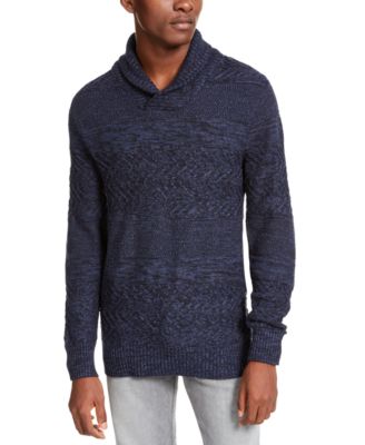 mens shawl collar sweater