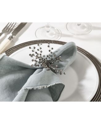Napkin Ring Collection Beaded Napkin Ring, Set of 4