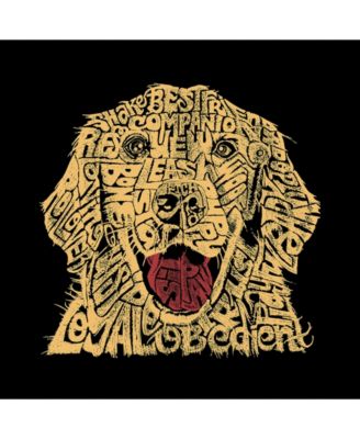 Men's Word Art T-Shirt - Dog