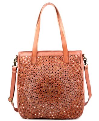 Stellar Stud Leather Tote Bag