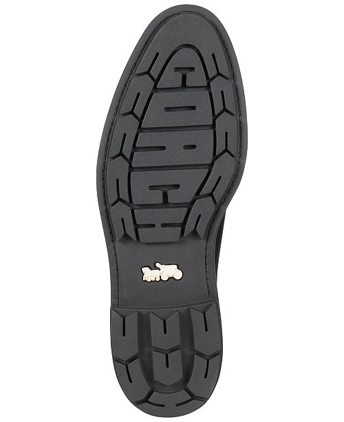 coach leather boots macys