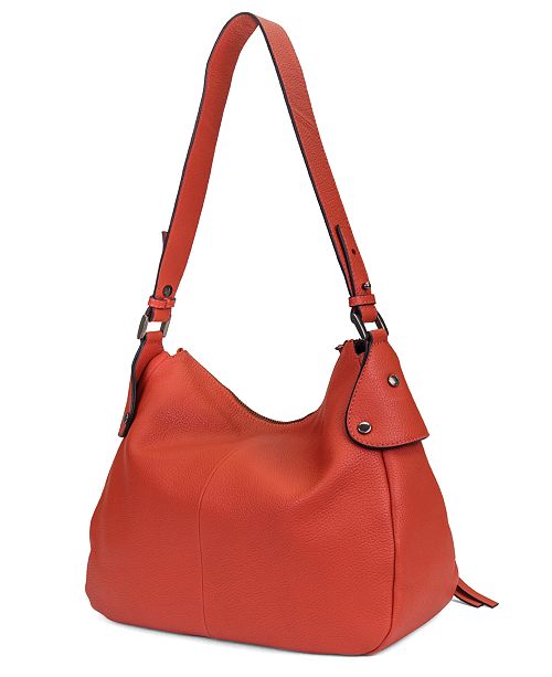 T Tahari Danielle Leather Hobo & Reviews - Handbags & Accessories - Macy's