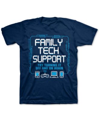Jem - Big Boys Family Tech Support T-Shirt