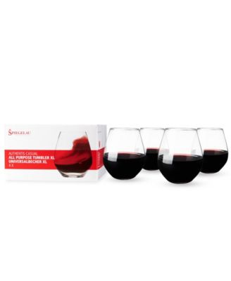 Authentis Wine Glasses, Set of 4, 22 Oz