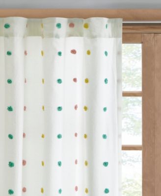 Stella Dot Metallic Embroidered Lined Window Panel, 50" x  84"