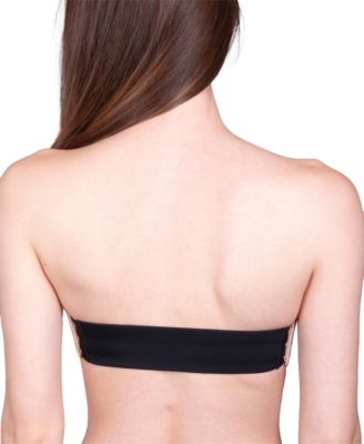 clear back strap sports bra