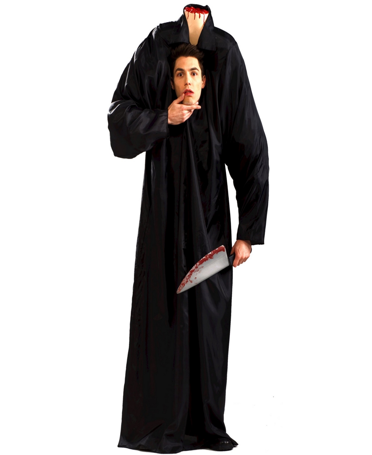 Buy Seasons Men's Headless Man Costume - Black