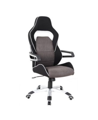 RTA Products - Techni Mobili Ergonomic Racing Style Home Office Chair, Quick Ship