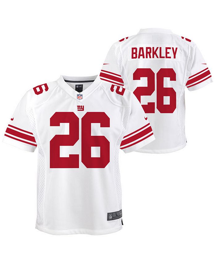 Nike Big Boys Saquon Barkley New York Giants Game Jersey - Macy's