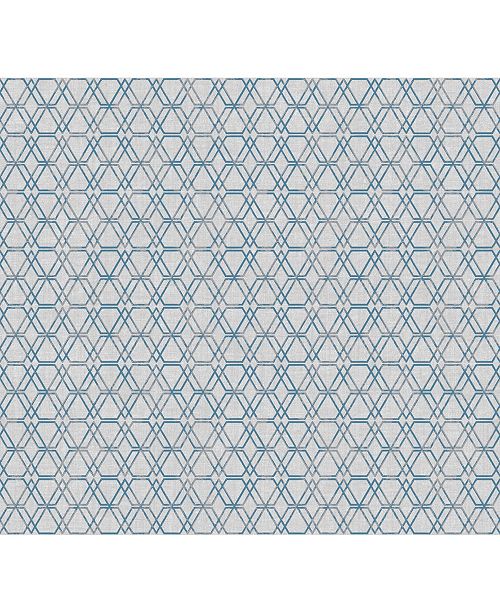 Sirpi 27 X 396 Esagono Geometric Wallpaper Reviews All Wall