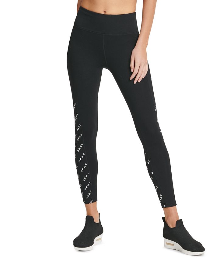 DKNY Seamless Control Black Mesh Leggings Small/Medium NWT - $7 New With  Tags - From Shelby