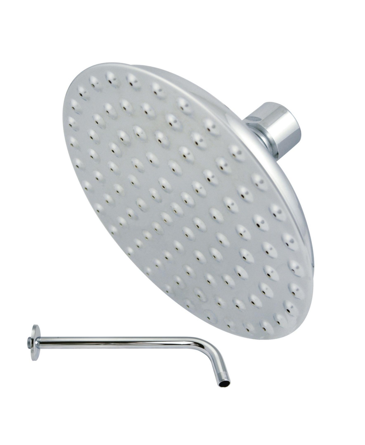 Kingston Brass Victorian Showerhead With Shower Arm in Polished Chrome Bedding