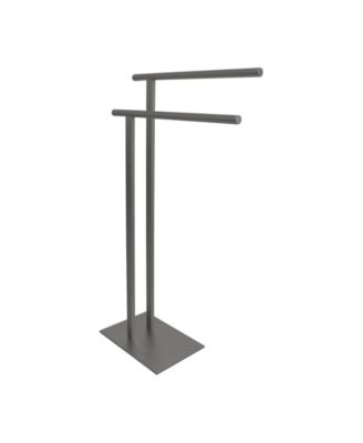 Double L Shape Pedestal Towel Holder