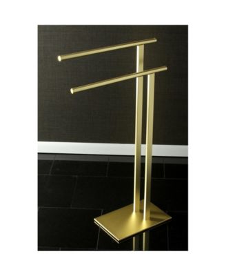 Double L Shape Pedestal Towel Holder