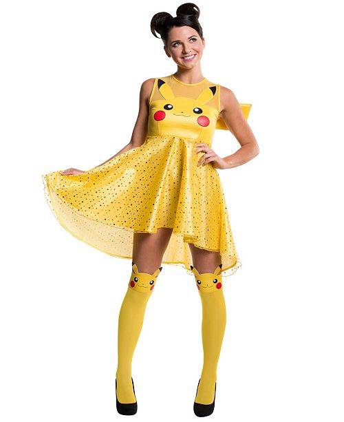 Buyseasons Buy Seasons Women S Pokemon Pikachu Costume Dress Reviews Men Macy S