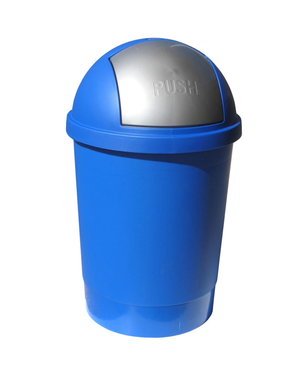13.2 Gallon Swivel Lid Waste Bin - Blue