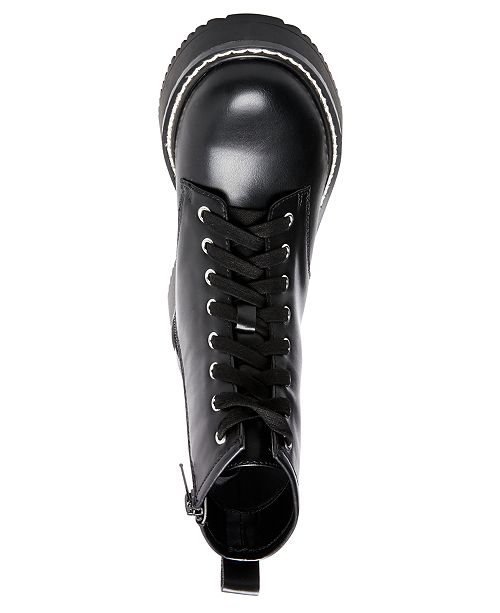 madden girl kurrt lace up booties