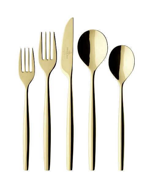 Villeroy Boch Metro Chic Dor Flatware 5 Piece Place Setting