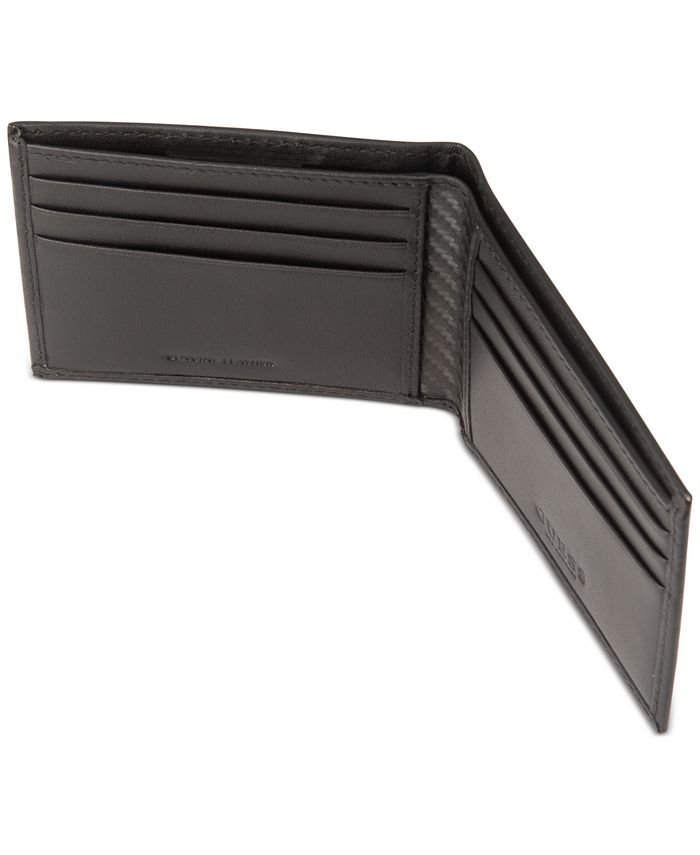 GUESS Men's RFID Leather Slimfold Wallet Macy's