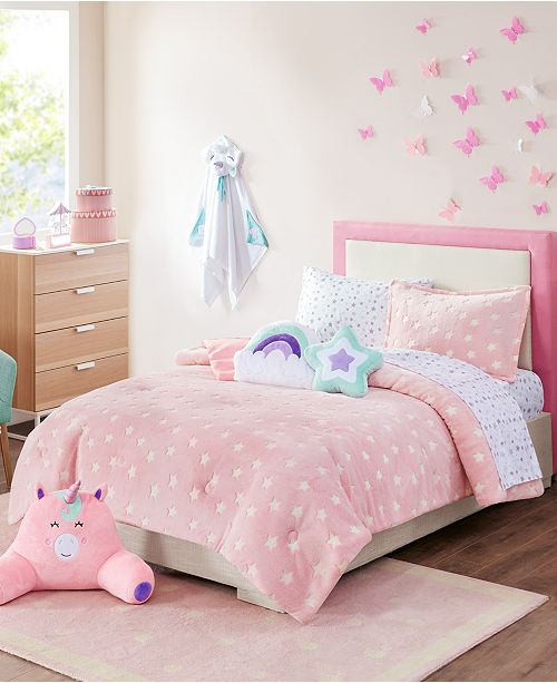 Jla Home Luna Glow In The Dark Twin 2 Pc Comforter Set Reviews